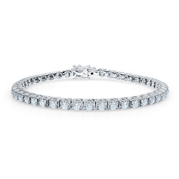 18K White Gold 1.05ct Dahlia Diamond Bracelet